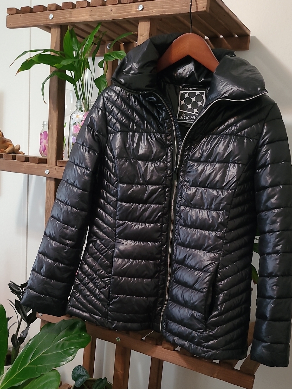 Black Puffer Jacket - Picture 2 of 5
